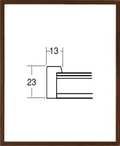 デッサン用額縁 木製フレーム 5767 三三サイズ ブラウン