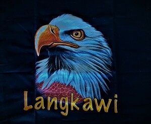 ワシ　鷲　イーグル　EAGLE Tシャツ　Lサイズ 　動物Tシャツ　鳥　バイカー