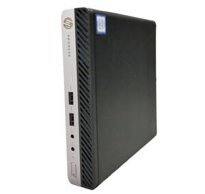 ■驚速SSD HP ProDesk 400 G3 DM core i3-7100T 3.40GHz x4/8GB SSD:256GB+HDD 500GB Win11/Office2021 Pro/USB3.0/無線/DP■I043042