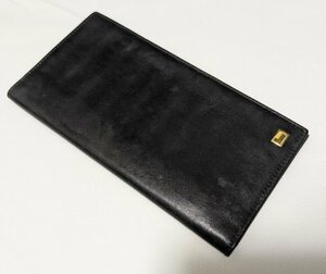 ■ランセル 長財布 札入れ カードポケット ２つ折り レザー 黒 LANCEL■