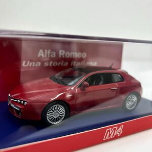 M4 1/43 Alfa Romeo Brera 2005年 Red アルファロメオ ブレラ レッド ミニカー モデルカー