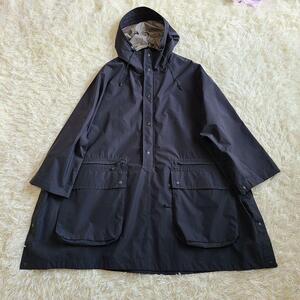 1円 ゴアテックス ウインドストッパー テック レイン ポンチョ L フード GORE-TEX Wind stopper TEC Rain poncho アウトドア 雨具 釣り 