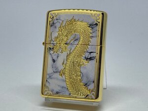 送料無料 ZIPPO[ジッポー] 両面加工 88個限定生産 GP-DRAGON88(H)ゴールドメッキ ホワイト