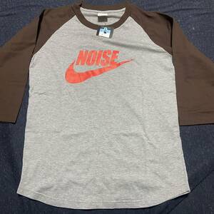 新品 M Fragment Nike noise 3/4スリーブ ロンT tシャツ 七分丈 ナイキ フラグメント nsw 藤原ヒロシ