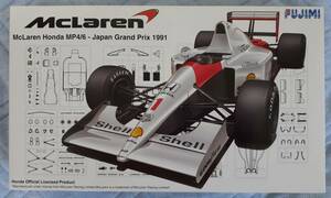 売切り FUJIMI 1/20 McLaren Honda MP4/6 - Japan Grand Prix 1991 未開封 未組立