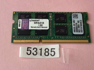 KINGSTON KVR16LS11/8 PC3L-12800S 8GB DDR3L-1600 8GB DDR3L ノート用メモリ DDR3L LAPTOP RAM中古 RAM