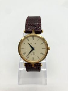 腕時計 GUCCI 不動 クオーツ ケース径 約3cm 腕周り　約18cm 12/21 F328-1F YH 