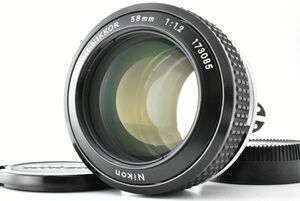 【美品 希少】Nikon AI Noct Nikkor 58mm f/1.2 MF Lens ニコンノクト EF-TN-JP785