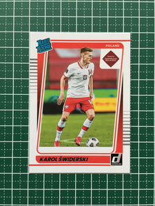 ★PANINI 2021-22 DONRUSS SOCCER ROAD TO QATAR #188 KAROL SWIDERSKI［POLAND／ポーランド］ベースカード「RATED ROOKIE」★