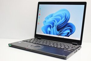 1円スタート ノートパソコン Windows11 中古 2in1PC ハイスペック Panasonic レッツノート CF-QV8 第8世代 Core i7 メモリ16GB SSD512GB