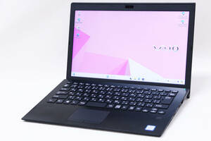 1円～ バックライトキーボード搭載 Windows11 SONY VAIO Pro PG VJPG1113 i5-8250U 8GB SSD256GB 13.3FHD Bluetooth 指紋認証 カメラ