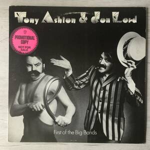 TONY ASHTON & JON LORD US盤　PROMO