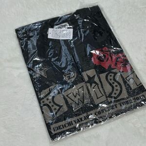 新品 未使用 矢沢永吉 WIST CONCERT TOUR 2010 ライブ Tシャツ 半袖 黒 TEE ブラック