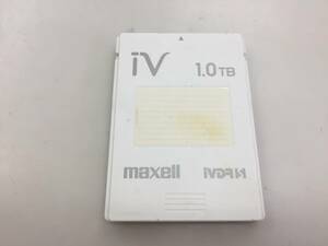 マクセル maxell iVカセット 1.0TB　iVDR-S 　中古品3172
