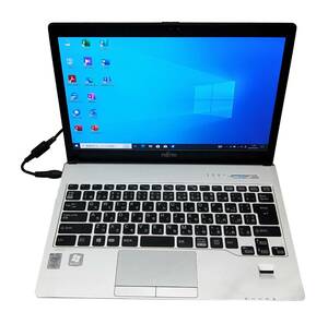 ★【驚速　FUJITSU S935/K i5-5300U 2.30GHz x4+6GB+SSD240GB 13.3インチノートPC】Win10+Office2021 Pro/WEBカメラ E030133