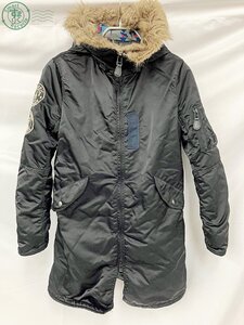 BA0600816　▲ HYSTERIC GLAMOUR ヒステリックグラマー Primaloft プリマロフト 中綿コート ブラック系 黒 レディース USED 中古品