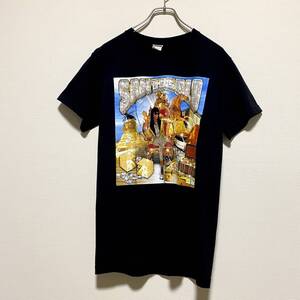 アメリカ古着　Santigold サンティゴールド ラッパー　HIPHOP 半袖Tシャツ　ストリート　ブラック　黒　【E31】