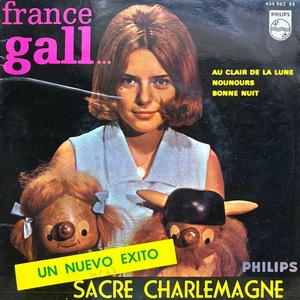 【試聴 7inch】France Gall / Sacre Charlemagne 7インチ 45 ソフトロック Soft Rock フリーソウル サバービア フレンチポップ