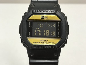 カシオ CASIO 圧倒的存在感！G-SHOCK 35周年記念限定 ニューエラコラボ デジタル腕時計 クォーツウォッチ 通勤通学 DW-5600NE