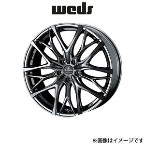 ウェッズ クレンツェ ウィーバル 100EVO アルミホイール 1本 エスティマ 50系 20インチ ブラック 0040736 WEDS Kranze Weaval 100EVO