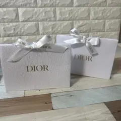 Dior紙袋ボックス  2個セット