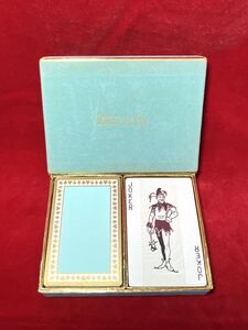 ビンテージ TIFFANY＆Co ティファニー トランプ ケース入り 2組セット 未使用/使用 カードゲーム テーブルゲーム コレクション