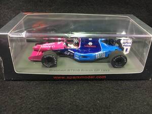 ■新品未開封■スパーク 1/43 ブラバム BT60B 1992 F1 イギリスGP #8 D.ヒル