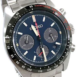 超美品 SEIKO セイコー PROSPEX プロスペックス スピードタイマー 腕時計 SBDL087 V192-0AF0 ソーラー クロノグラフ パンダ 動作OK