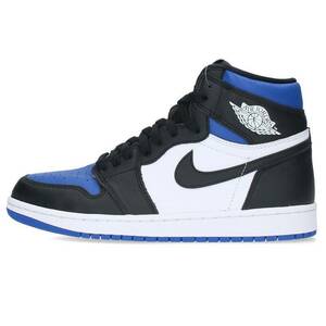 ナイキ スニーカー AIR JORDAN 1 RETRO HIGH OG ROYAL TOE 555088-041 27.5cm エア ジョーダン1レトロハイオージーロイヤルトゥ 中古 HJ12