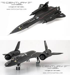 新品未開封品 Century Wings センチュリーウイングス 1/72 SR-71A アメリカ空軍 スカンク・ワークス 1985年 #61-7955 ダイキャスト完成品