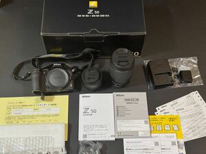 【保証残2年以上】 Nikon Z50 ダブルズームキット ニコン 中古美品 付属品完備 ミラーレス 一眼 箱付 カメラ