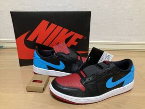 未使用　29cm WMNS AIRJORDAN1 RETRO LOW OG CZ0775-046 エアジョーダン　レトロ　ノースカロライナ　シカゴ　ナイキ