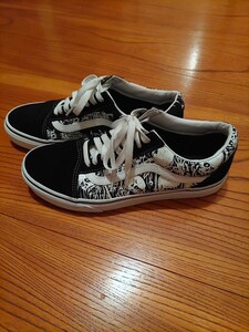 VANS スニーカー ヴァンズ 26.5 スカル