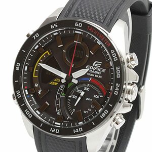 カシオ CASIO EDIFICE ECB-900MP-1A 腕時計 メンズ ブラック ＆マルチカラー クロノグラフ タフソーラー アナログ