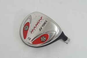 ☆プラス/60☆YONEX ヨネックス NANOV NEXTAGE ゴルフクラブ ヘッドのみ☆0130-750