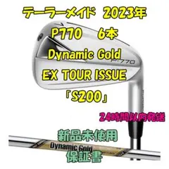 テーラーメイド P770 アイアン6本 EX TOUR ISSUE「S200」