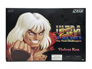 新品 未開封 Jada Toys JD35552 ストリートファイターII 洗脳ケン Street Fighter Violent Ken 1/12 アクションフィギュア