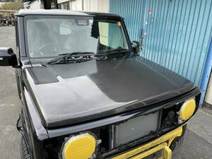 ジムニーボンネット カーボン（綾織） JIMNY JB64W シエラ JB74W 純正タイプ