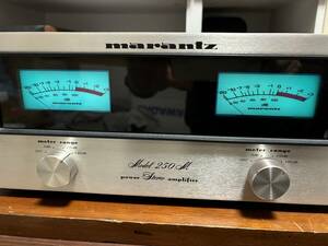 ★★ 　貴重　名機 　Marantz Model250M 　パワーアンプ / 動作確認済　修理やメンテナンス前提　ジャンク扱い　used ★★