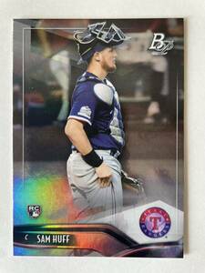 Topps MLB 2021 Bowman platinum #75 RC ルーキーカード SAM HUFF サム・ハフ Texas Rangers テキサス・レンジャーズ