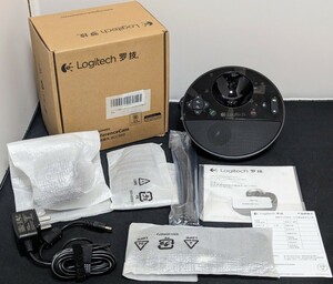 ☆未使用品☆　Logicool　ロジクール　カンファレンスカム　ウェブカメラ　BCC950　ウェブ会議　通電確認済み　並行輸入品　(09075A