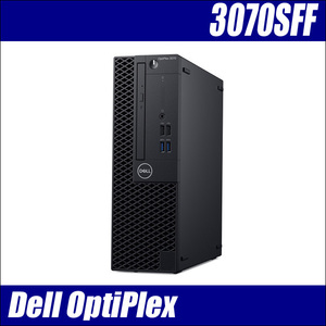 Dell OptiPlex 3070 SFF | 中古デスクトップパソコン Windows11 コアi5-9500 メモリ16GB 新品SSD512GB DVDスーパーマルチ WPSオフィス付き