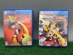 【T③27k1626】 PS4 ゲームソフト 2本セット PS4ソフト ドラゴンボールZ NARUTO ナルト PlayStation4 KAKAROT プレステ4