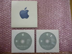 ★中古★Apple PowerBook G4 Software Install Disc / Software Restore Disc 2枚組 Mac OS 9.1