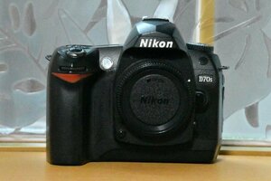 一眼レフカメラ 初心者 中古 ニコン Nikon D70 ボディ 整備 センサークリーニング【中古】