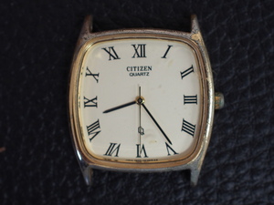 レア物 セイコー シチズン CITIZEN メンズ ドレスウォッチ クォーツ 腕時計 品番: 2830-262263Y ジャンク 管理No.14090