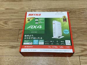 【送料無料】BUFFALO　WSR-1800AX4/DWH　無線ＬＡＮルーター　中古美品