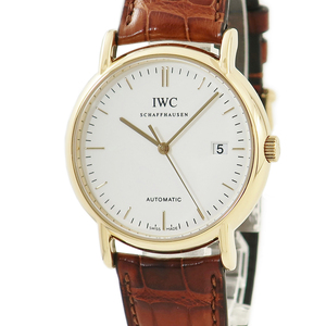 【3年保証】 IWC ポートフィノ オートマティック IW353314 K18YG無垢 バー 自動巻き メンズ 腕時計