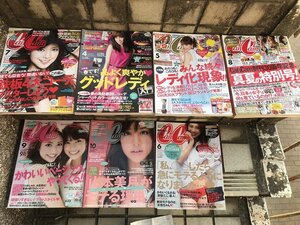 ★　【現状渡し】　ｃａｎｃａｍ　キャンキャン　雑誌　2012年　2013年　まとめて　徳澤直子　西山茉希　蛯原友里　押切もえ　山田優　美脚