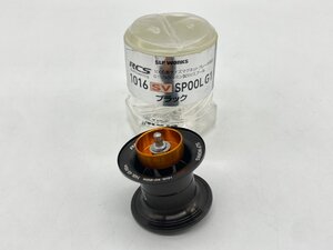 DAIWA ダイワ SLP WORKS RCS 1016 SV SPOOL G1 ブラック スプール ベイトリール用 釣り 釣具 フィッシング ☆良品☆[62-1221-E8]